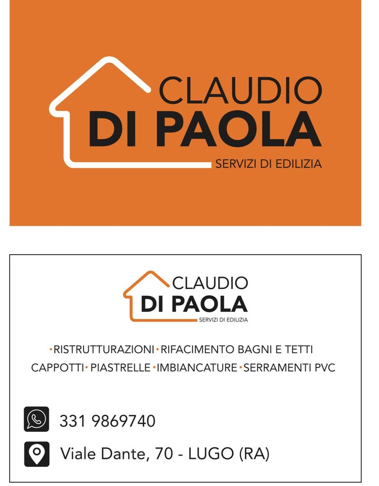 Logo originale Claudio Di Paola, servizi di edilizia